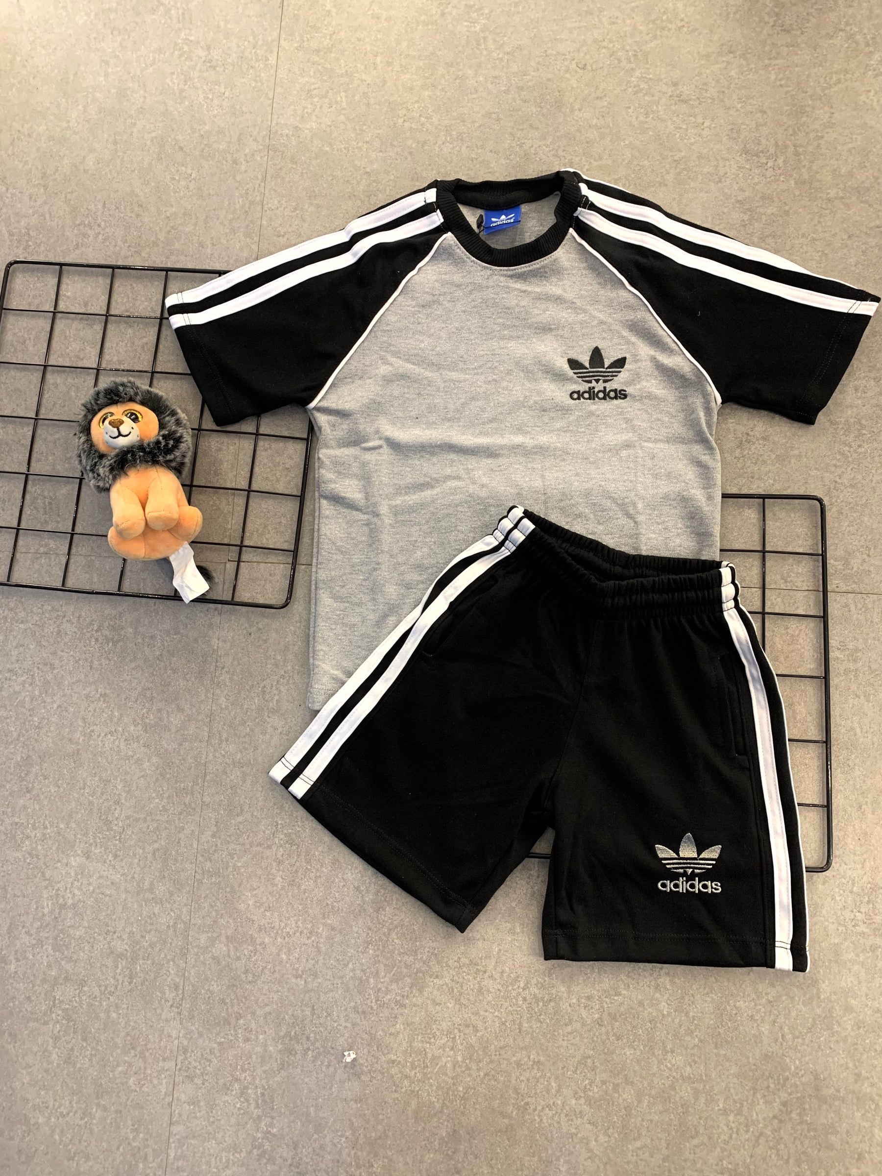 Conjunto ADD = Camisa+Bermuda[Suedine] - Preto