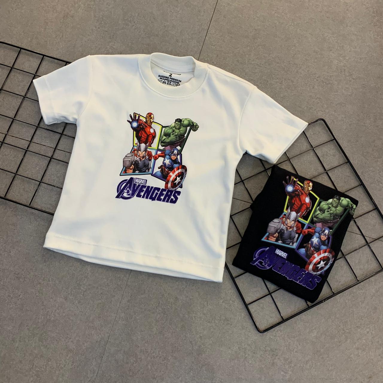 Camisa OverSize - Heróis [PRETO]