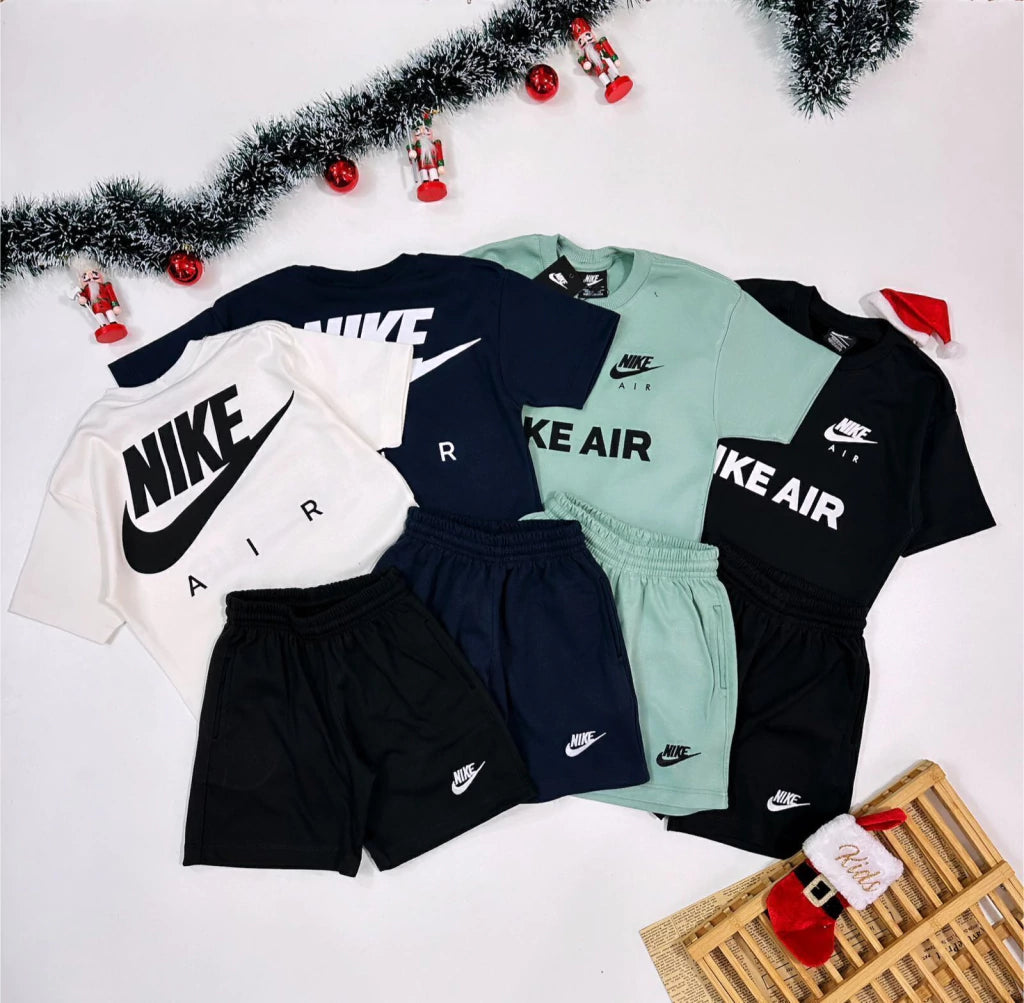 Conjunto Nk Air  - Azul Marinho [CAMISA+BERMUDA]